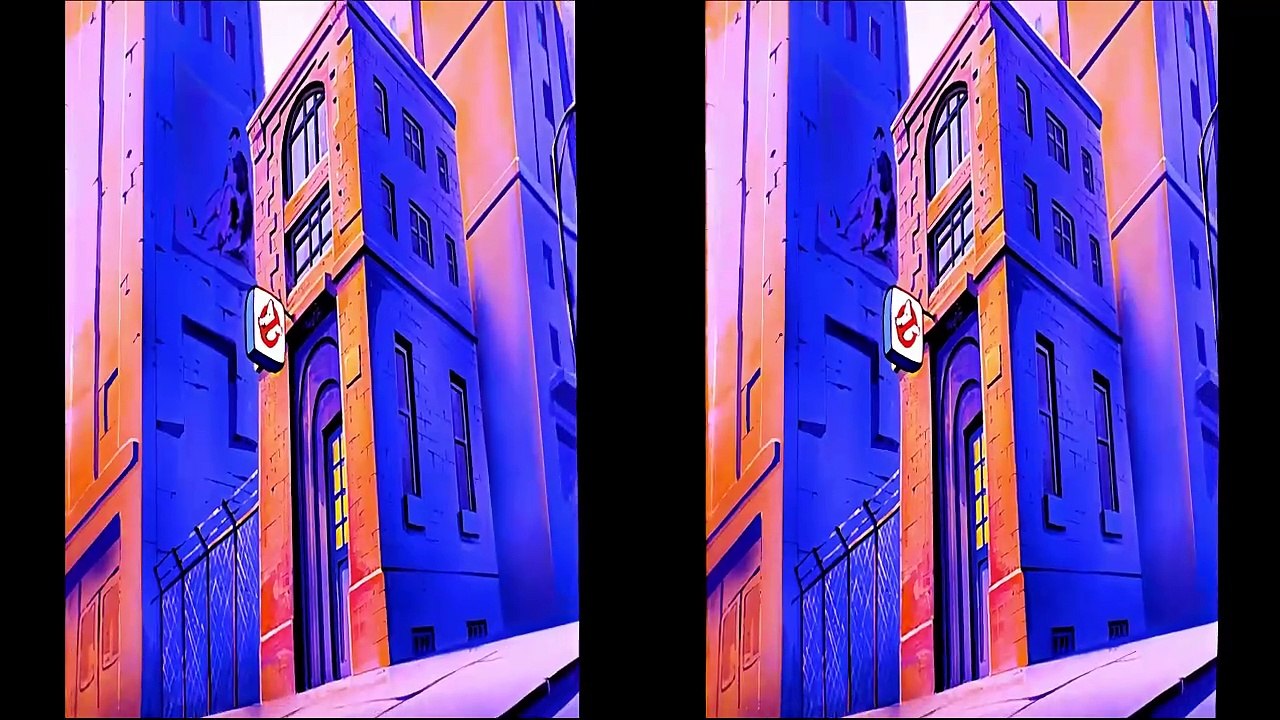 The Real Ghostbusters 3D - Promo Pilot - (4K 60fps 3D SBS)