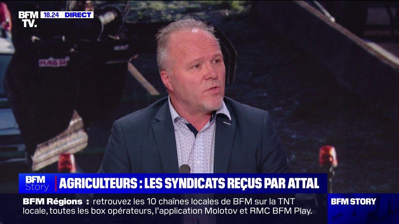 Patrick Legras (agriculteur et membre de la Coordination Rurale): "Les personnes qui vont négocier avec le Premier ministre sont les mêmes que celles qui ont fait notre agriculture depuis 50 ans"