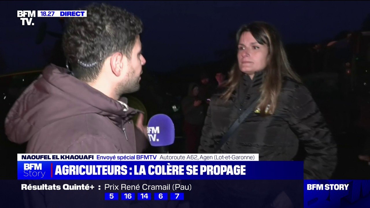 Syndicats agricoles reçus à Matignon: "On attend pas grand chose de cette réunion", assure Karine Duc (Coordination Rurale du Lot-et-Garonne)