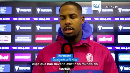 Guarda-redes do AC Milan abandona jogo após insultos racistas