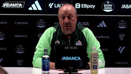 Benítez: "Yo no soy tonto y ninguno de los que están en el cuerpo técnico"