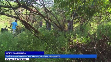 Família encontra corpo de Mc Brayan que estava desaparecido