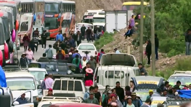 Bloqueios de estradas contra inelegibilidade de Evo Morales
