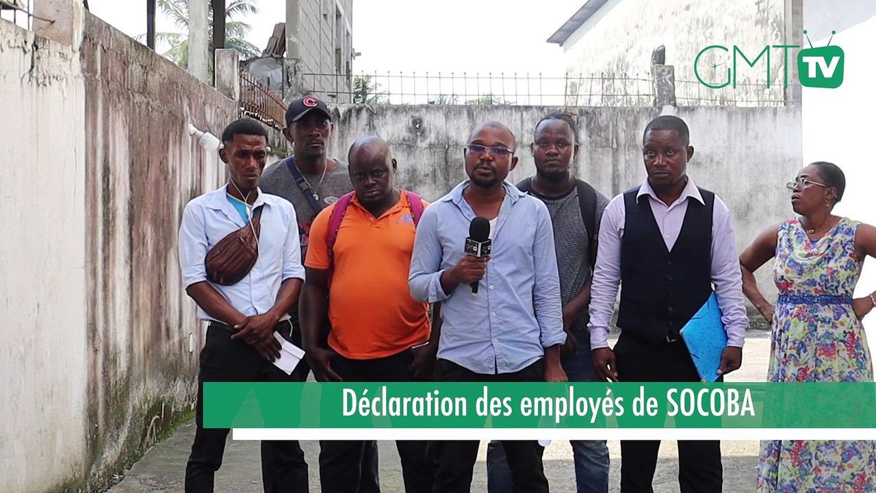 [#Reportage] Déclartion des employés de SOCOBA - Vidéo Dailymotion