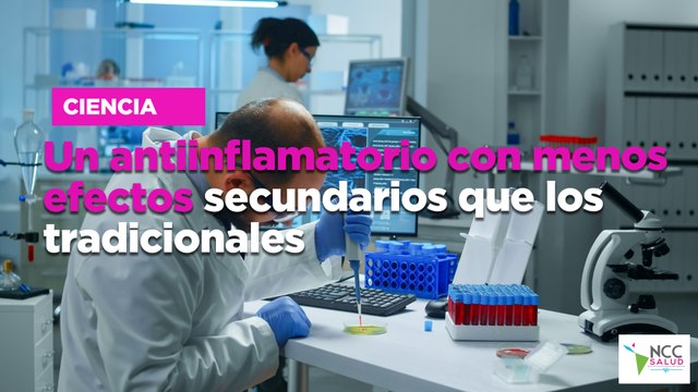 Un antiinflamatorio con menos efectos secundarios que los tradicionales