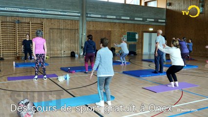 Sujet: Du sport à Onex