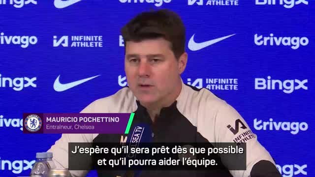 Chelsea - Pochettino : Nous sommes patients avec Nkunku