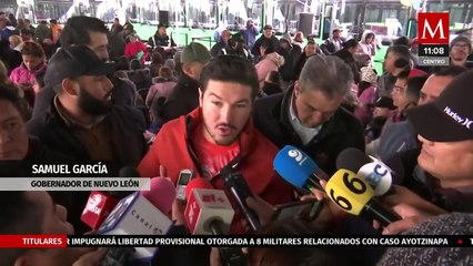 Samuel García informa que reforzará la seguridad en Monterrey