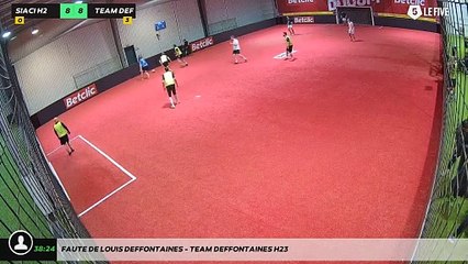 Faute de Louis Deffontaines - Team Deffontaines H23