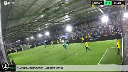 Faute de Mourad RAHA - ABSOLUT UNITED