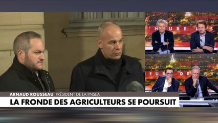 Arnaud Rousseau : «Beaucoup d’agriculteurs [...] ont l’impression de faire une alimentation de qualité, de servir la France et pourtant, ce qui leur est renvoyé, ce n’est pas cela»