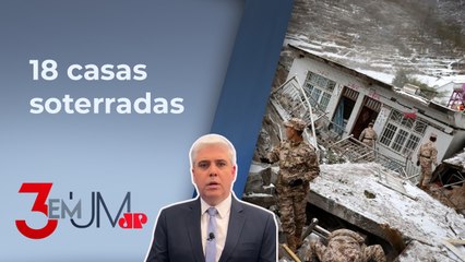 Deslizamento de terra deixa 8 mortos na China; Marcelo Favalli detalha