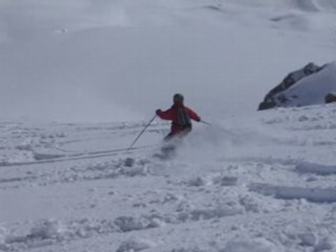 Ski Poudre à l'Alpe d'Huez