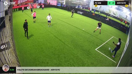 Faute de DORIAN BROCHARD - KRYS FC