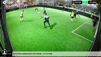 Faute de Adrien Guillon Verne - FC TATANE