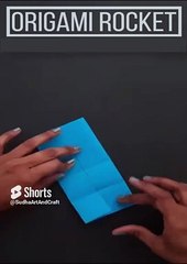 Origami Rocket _ Cohete de origami _ Ракета оригами #Crafts