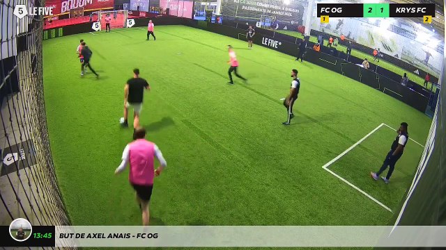 But de axel anais - FC OG