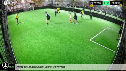 Faute de Adrien Guillon Verne - FC TATANE