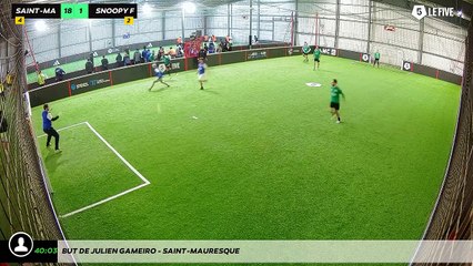 But de julien gameiro - Saint-Mauresque