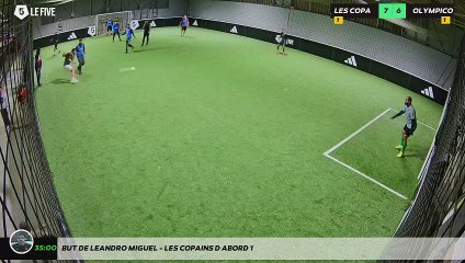 But de Leandro Miguel - LES COPAINS D'ABORD 1