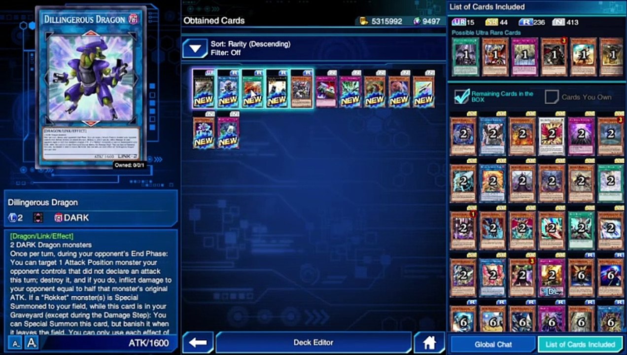 YuGiOh Duel Links - Selection Box Vol.7 Unbox!!!