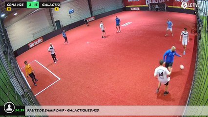 Faute de samir daif - Galactiques H23