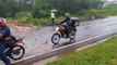 Chuvas desta segunda-feira provocam novo bloqueio no tráfego da PR-323 em Umuarama