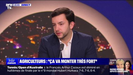 Mobilisation des agriculteurs: Jean-Philippe Tanguy (RN) se dit "étonné" que Gabriel Attal "ait besoin de temps pour savoir comment fonctionne l'agriculture en France et ses problèmes"