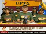 Caracas | Pdte. de UPV informa que el partido mantiene el compromiso con las 7T