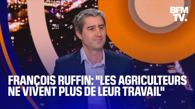 Les agriculteurs ne vivent plus de leur travail : l'interview de François Ruffin en intégralité