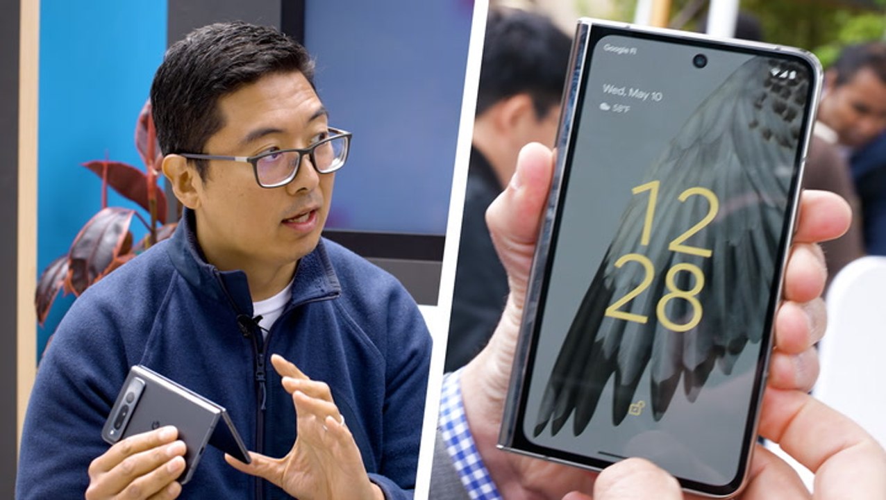 Google Pixel Fold Interview | Tom's Guide