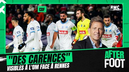 Rennes 1-1 (9tab8) OM : "Le match confirme toutes les carences de l'OM", tacle Riolo