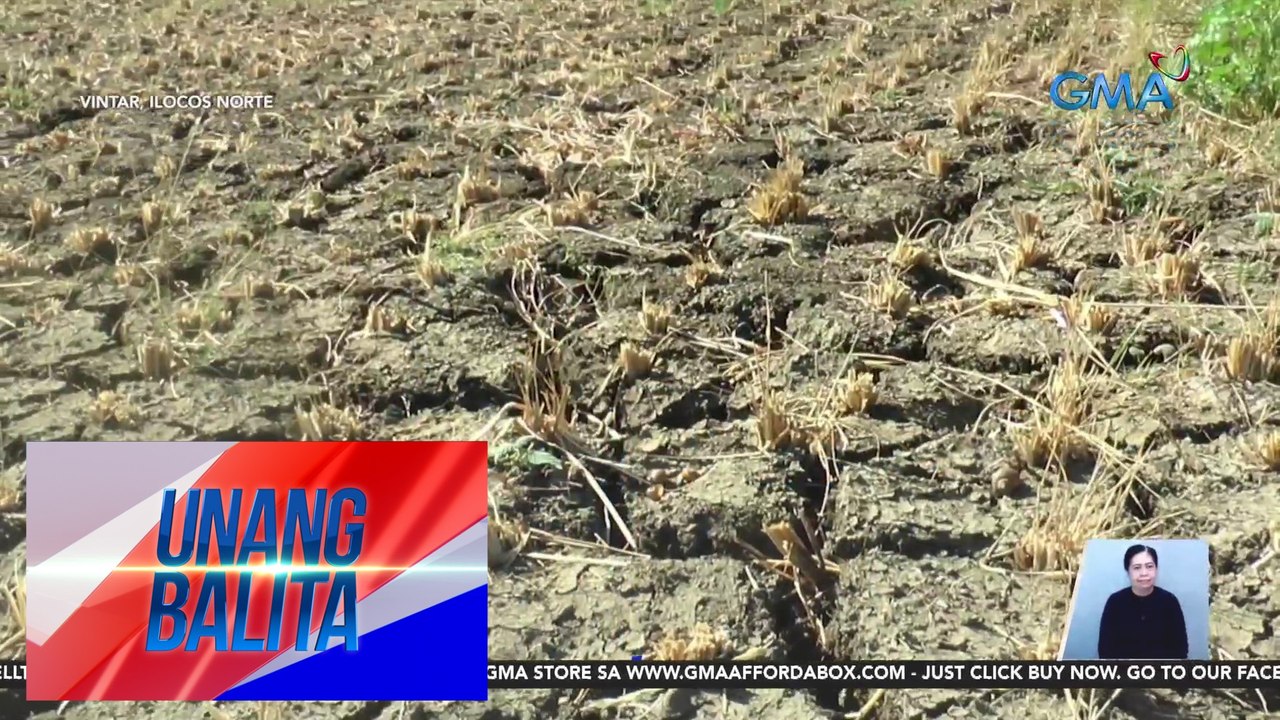 Ilang sakahan, nagkabitak-bitak na dahil sa mainit na panahon | UB