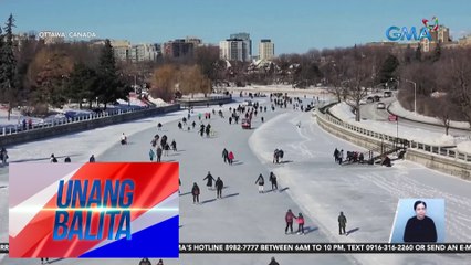 Pinakamalaking natural ice skating rink sa mundo, binuksan na muli | UB