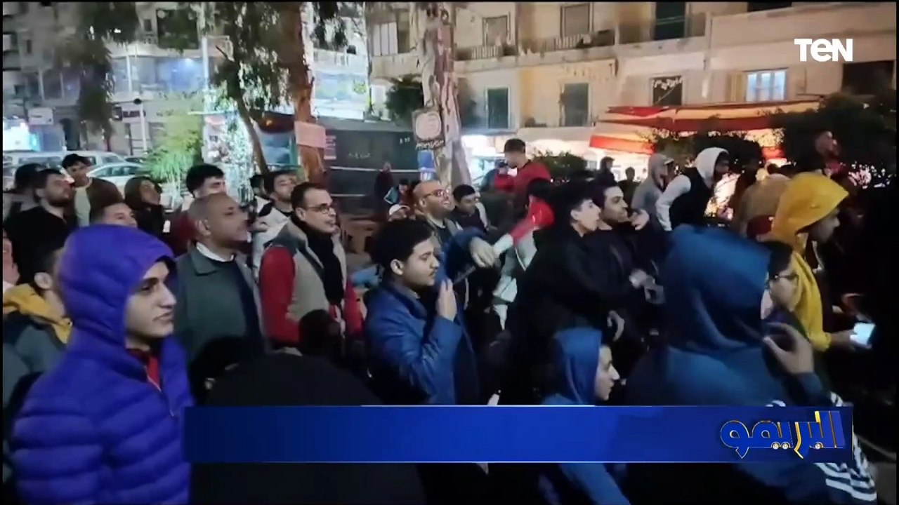 آراء الجماهير المصرية بعد تأهل منتخب مصر لدور ا...