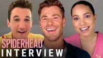 Spiderhead' Interviews | Miles Teller, Chris Hemsworth Jurnee Smollett