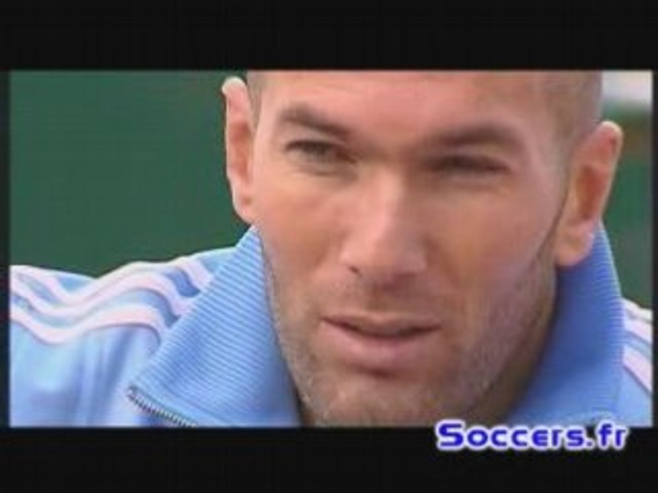 Ronaldo l'idole de Zidane