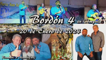 Bordón 4 en Cómpeta 20 de enero de 2024. Resumen: 9 minutos(4k)