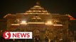 Hindu devotees celebrate inauguration of new temple in Ayodhya