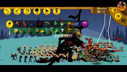 APPEAR BIG BOSS SO POWER ATTACK ALL MAP CRAZY ZOMBIE SURVIVORS | STICK WAR LEGACY | STICK  BENT