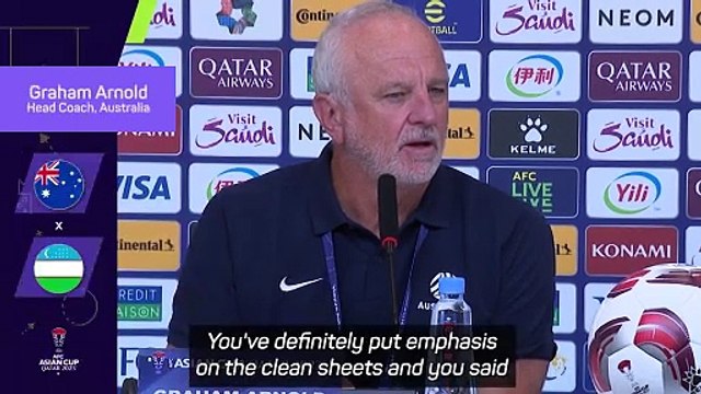 Arnold dismisses the idea that Socceroos are a defence-first squad at Asian Cup