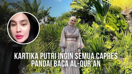 Tak Hanya Pandai Debat, Kartika Putri Ingin Semua Capres Pandai Membaca Al-Qur'an