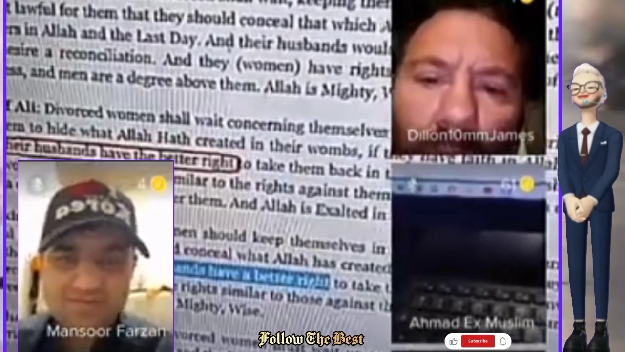 AhmadExmuslim Debate Mansoor DAWAAH About He's Destroy His Religion_Educational