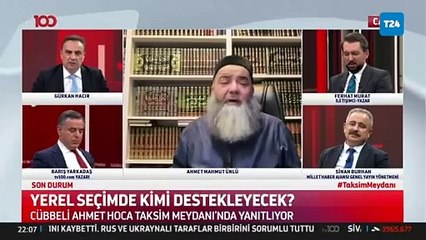 Cübbeli Ahmet: Ekrem Bey kaybeder diye Başak Demirtaş'ın adaylığına çok iyi bakıyorum