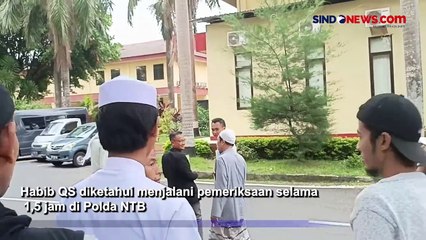 Diduga Hina TGB, Habib Qurays Shihab Diperiksa Polda NTB
