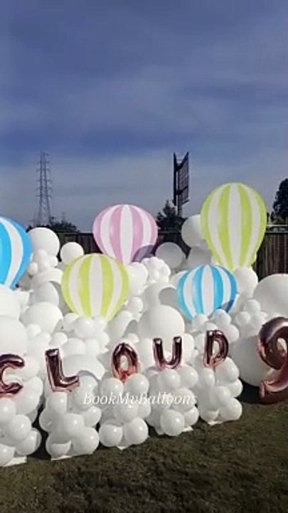 Experience Cloud 9 Decorations in Bangalore | Book My Balloons