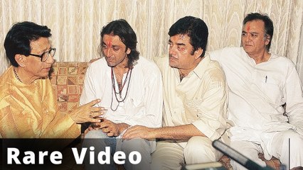 Rare Encounter: Bal Thackeray's Unseen Meeting With Sanjay Dutt | Nostalgic Throwback!