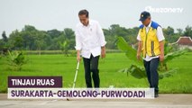 Gelontorkan Rp1,3 T untuk perbaikan Jalan Jateng, Jokowi Tinjau Ruas Surakarta-Gemolong-Purwodadi