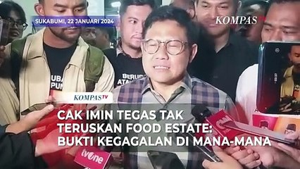 Alasan Cak Imin Tegas Tak Akan Teruskan Food Estate: Bukti Kegagalan di Mana-Mana