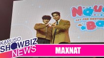 Kapuso Showbiz News: BL actors Max Kornthas and Nat Natasit reveal 'spiciest' scene in Naughty Babe